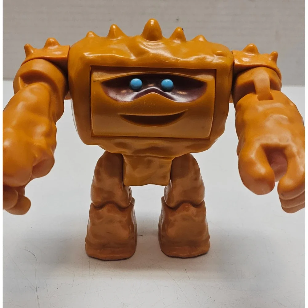 Mattel Disney Pixar Toy Story 3 Chunk Action Figure Rotating Face Orange T3815